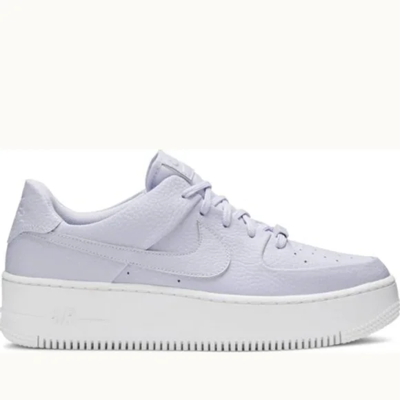 AF1 sage low oxygen purple - Picture 1 of 4